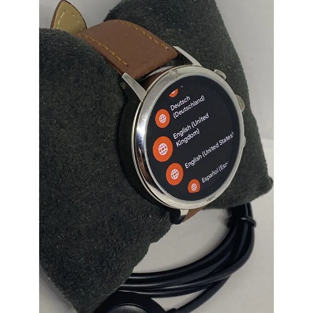 Fossil Gen 4 Authentic Digital Dial Smart Watch Custom Band FTW6017 AB499